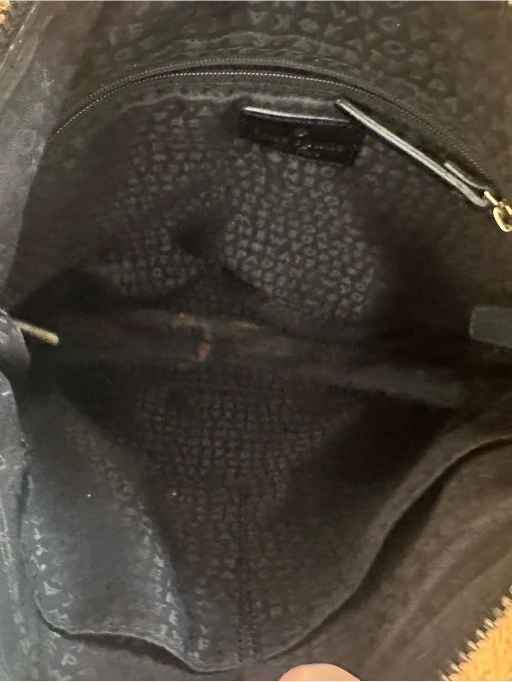 kate spade Black Quilted Leather Crossbody Bag
